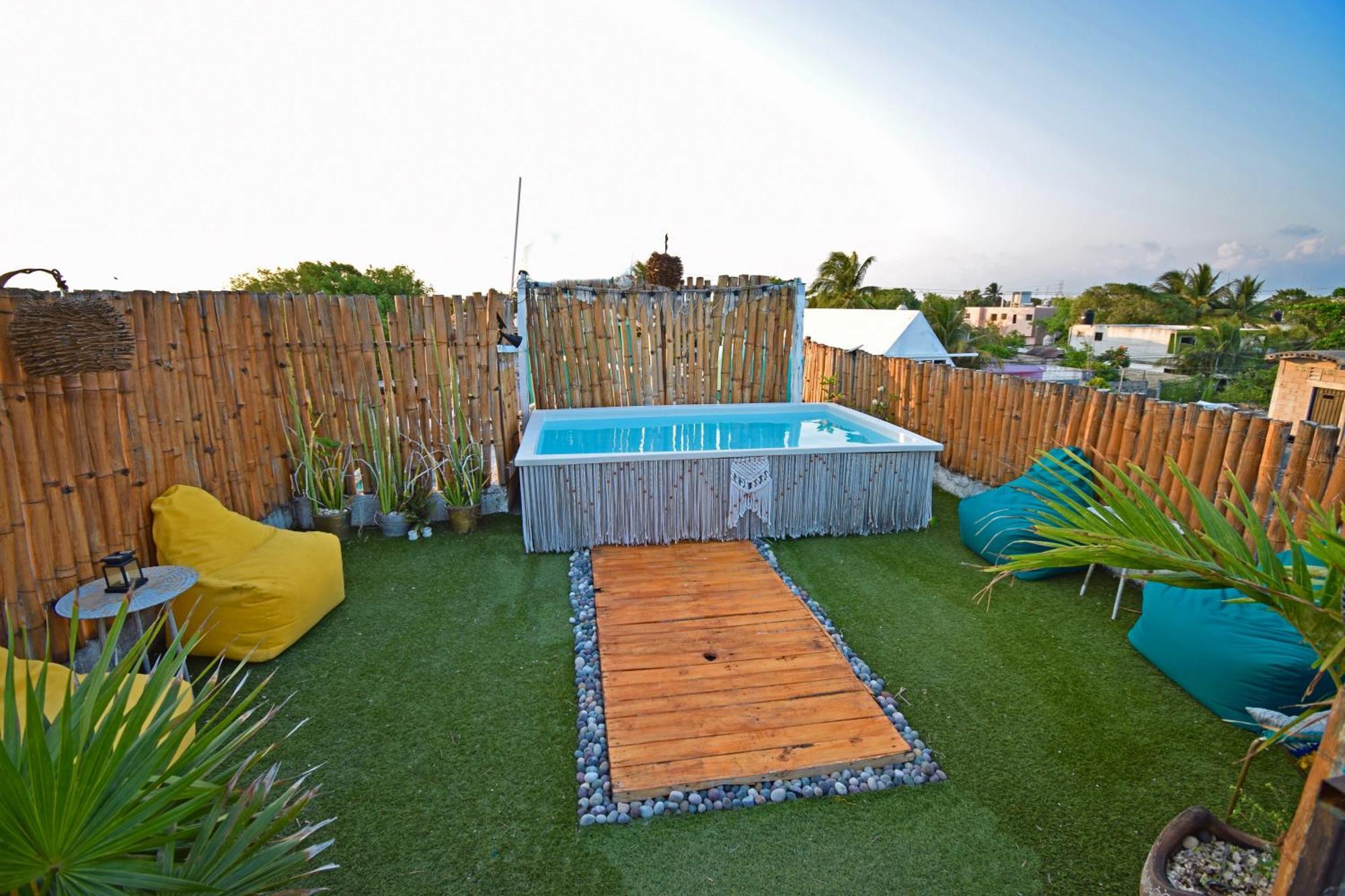 Tropical Bedroom -Casa Nomis Cancún Exterior foto